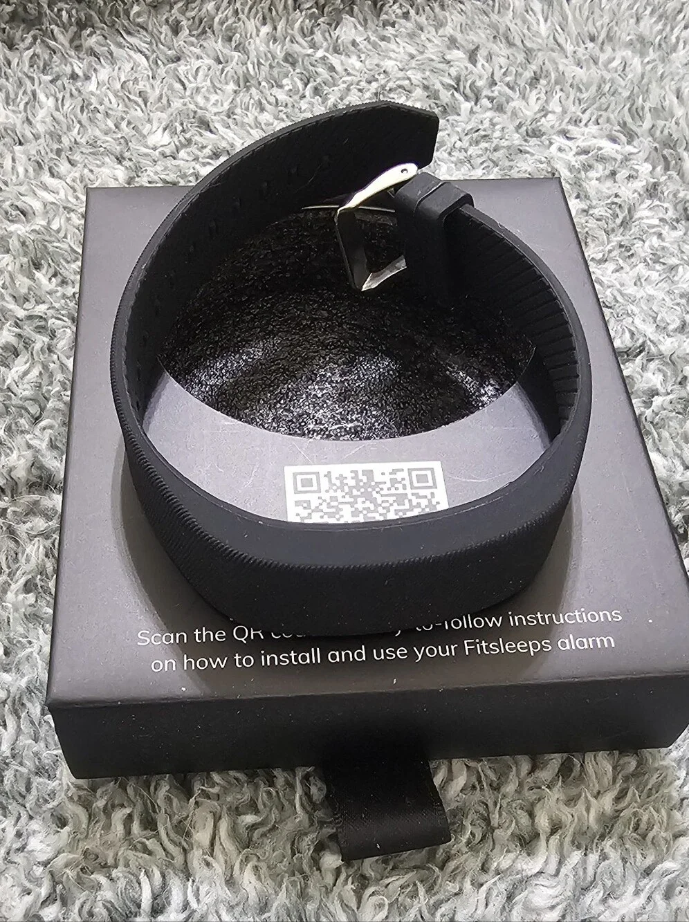 Premium Alarm Wristband - Black